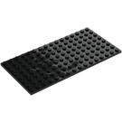 LEGO Zwart Plaat 8 x 16 (92438)