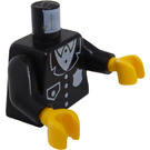 LEGO Schwarz Polizei Torso mit Badge und Pocket (973)