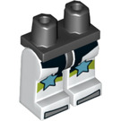 LEGO Schwarz Poppy Starr Minifigure Hüften und Beine (3815 / 84611)