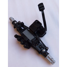 LEGO Black Powered Steering Assembly
