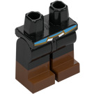 LEGO Black Princess Zelda Minifigure Hips and Legs (73200)