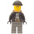 LEGO Zwart Gevangene Escapee Helper (Mannelijk) Minifiguur