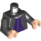 LEGO Schwarz Professor Severus Snape Minifig Torso (973 / 76382)