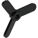 LEGO Black Propeller 3 Blade 4 Diameter (2421 / 28969)