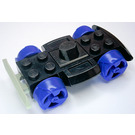 LEGO Black Racers Chassis with Violet Wheels
