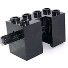 LEGO Black Rack Winder Assembly