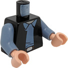 LEGO Schwarz Rebel Trooper Torso (973 / 76382)