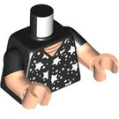 LEGO Black RM Minifig Torso (973 / 78568)