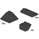 LEGO Noir Roof Tiles 10053