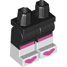 LEGO Zwart Rouge the Vleermuis Minifigure Heupen en benen (73200 / 106921)