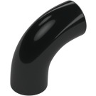 LEGO Noir Rond Brique Elbow 90 Degree Bend (25214)