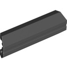 LEGO Schwarz Gummi Bumper 2 x 6 mit Abgewinkelt Ends (48203)