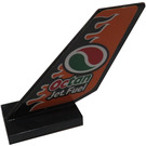 LEGO Black Rudder 2 x 4 x 6 with 'Jet Fuel' and Octan Logo Sticker (6239)