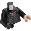 LEGO Black Scabior Minifig Torso (973 / 76382)