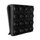 LEGO Black Scala Plate 4 x 4 with Clip