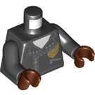LEGO Black Scribble Cop Minifig Torso (973 / 76382)