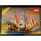 LEGO Schwarz Seas Barracuda 6285 Instructions