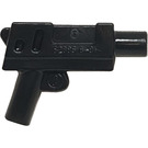 LEGO Zwart Semiautomatic Submachine Gun (62885)