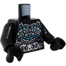 LEGO Noir Shadow-Walker Minifig Torse (973 / 76382)