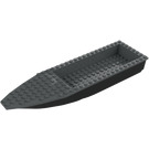 LEGO Czarny Ship Hull 8 x 28 x 3 z Dark Stone Szary Góra (92709 / 92710)