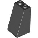 LEGO Black Slope 2 x 2 x 3 (75°) Hollow Studs, Smooth (3684 / 30499)