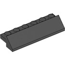LEGO Black Slope 2 x 6 x 0.7 (45°) (2875)