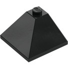 LEGO Black Slope 3 x 3 (25°) Corner (3675)