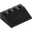 LEGO Noir Pente 3 x 4 (25°) (3016 / 3297)