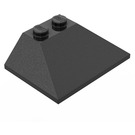 LEGO Noir Pente 3 x 4 Double (45° / 25°) (4861)