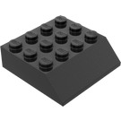 LEGO Schwarz Steigung 4 x 4 (45°) (30182)