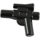 LEGO Black Small Hand Blaster with Scope (77098 / 92738)