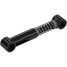 LEGO Black Small Shock Absorber with Hard Spring with Tight End Coils (89954)