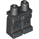 LEGO Schwarz Raum Batsuit Minifigure Hüften und Beine (3815 / 36549)