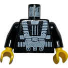 LEGO Schwarz Spaceman Minifigur Torso (973)