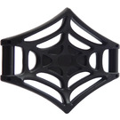 LEGO Black Spider Web Medium with two Handles and one Bar