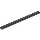 LEGO Black Straight Rail with No slots and No Notches (3228)
