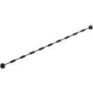 LEGO Black String with Coupling Points and End Studs 1 x 21 (1155 / 63141)