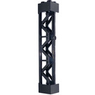 LEGO Negro Support 2 x 2 x 10 Soporte Triangular Vertical (Tipo 4 - 3 postes, 3 secciones) (4687 / 95347)