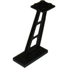 LEGO Black Support 2 x 4 x 5 Stanchion Inclined with Thin Supports