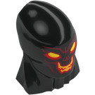 LEGO Zwart Surtur Groot Figuur-hoofd