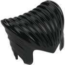 LEGO Black Swept Back Pointed Hair (42444)