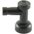 LEGO Black Tap 1 x 1 without Hole in End (4599)