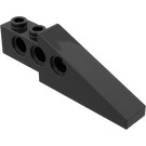 LEGO Schwarz Technic Backstein Flügel 1 x 6 x 1.67 (2744 / 28670)