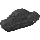 LEGO Black Technic Connector Block 3 x 6 with Six Axle Holes and Groove (32307)