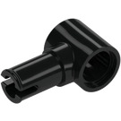 LEGO Zwart Technic Connector met Pin en Gat (15100 / 65487)