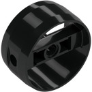 LEGO Black Technic Cylinder with Center Bar (41531 / 77086)