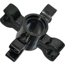 LEGO Black Technic Pin Connector Round with 4 Clips (15646 / 90202)
