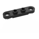 LEGO Black Technic Plate 1 x 4 with Holes (4263)