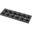 LEGO Black Technic Plate 2 x 6 with Holes (32001)