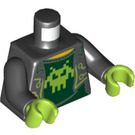 LEGO Zwart Terabyte Minifig Torso (973 / 76382)